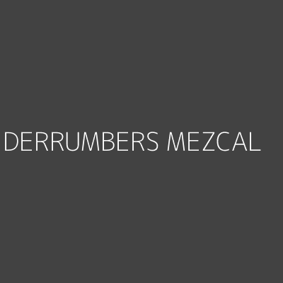 Product DERRUMBERS MEZCAL