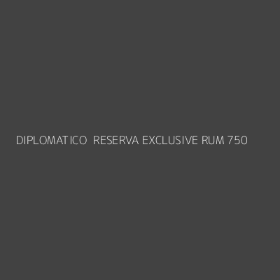 Product DIPLOMATICO  RESERVA EXCLUSIVE RUM 750