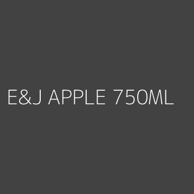 Product E&J APPLE 750ML