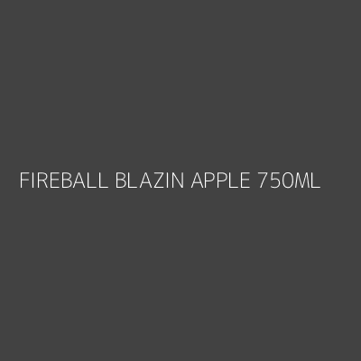 Product FIREBALL BLAZIN APPLE 750ML