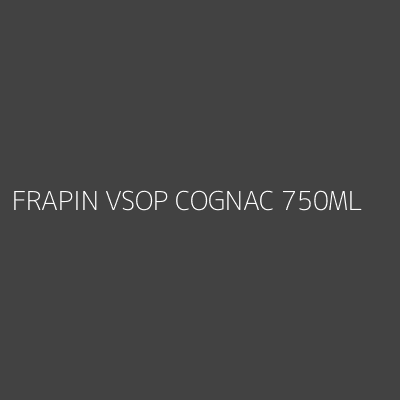 Product FRAPIN VSOP COGNAC 750ML