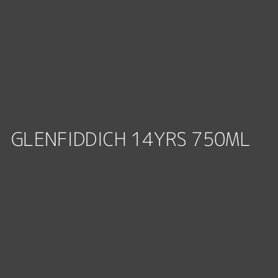 Product GLENFIDDICH 14YRS 750ML