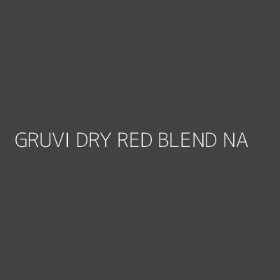 Product GRUVI DRY RED BLEND NA
