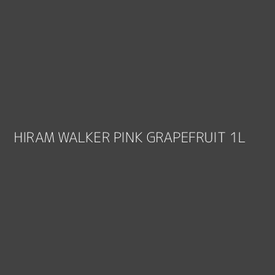 Product HIRAM WALKER PINK GRAPEFRUIT 1L