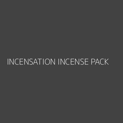 Product INCENSATION INCENSE PACK