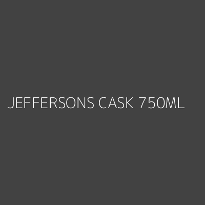 Product JEFFERSONS CASK 750ML