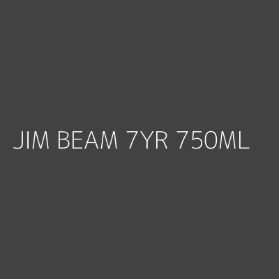 Product JIM BEAM 7YR 750ML