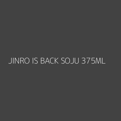 Product JINRO IS BACK SOJU 375ML