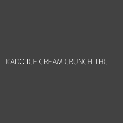 Product KADO ICE CREAM CRUNCH THC 