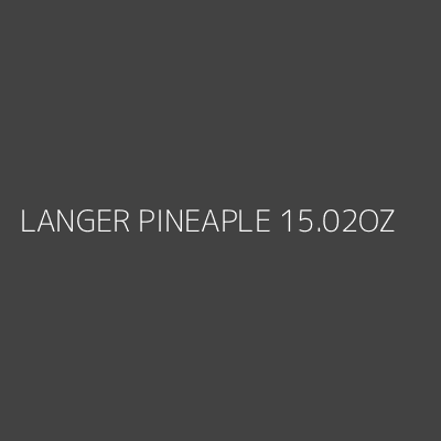 Product LANGER PINEAPLE 15.02OZ