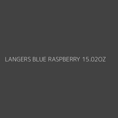 Product LANGERS BLUE RASPBERRY 15.02OZ