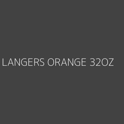 Product LANGERS ORANGE 32OZ