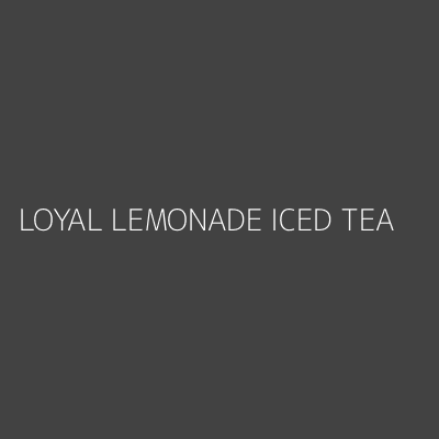 Product LOYAL LEMONADE ICED TEA
