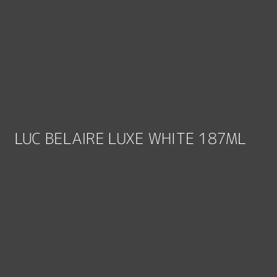 Product LUC BELAIRE LUXE WHITE 187ML