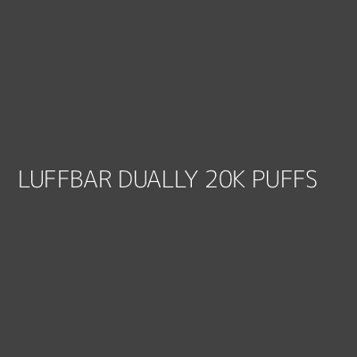 Product LUFFBAR DUALLY 20K PUFFS