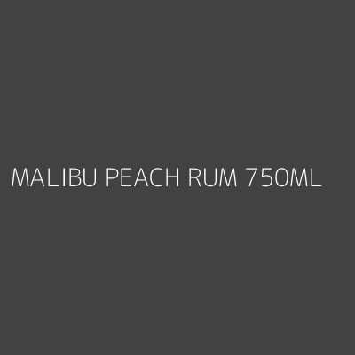 Product MALIBU PEACH RUM 750ML