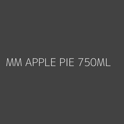 Product MM APPLE PIE 750ML