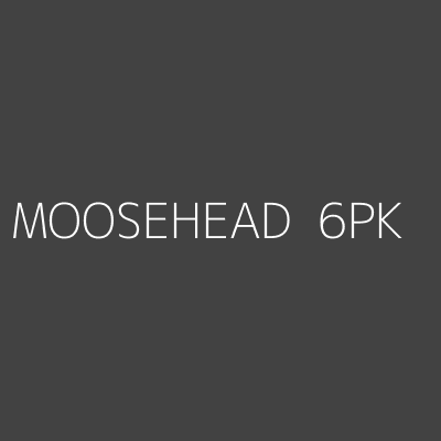 Product MOOSEHEAD  6PK