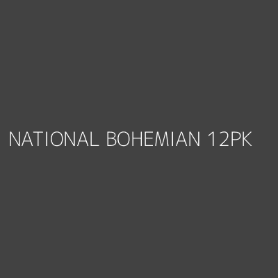 Product NATIONAL BOHEMIAN 12PK