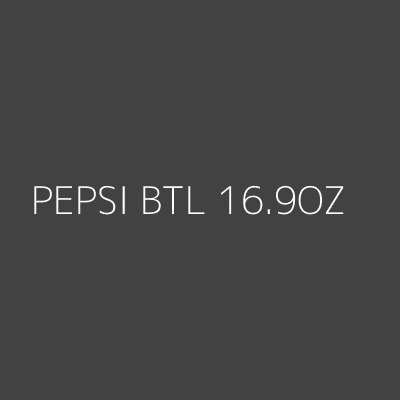 Product PEPSI BTL 16.9OZ