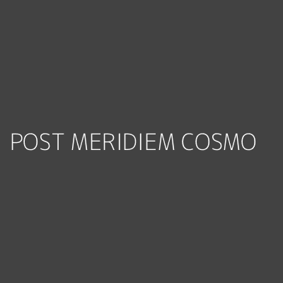 Product POST MERIDIEM COSMO