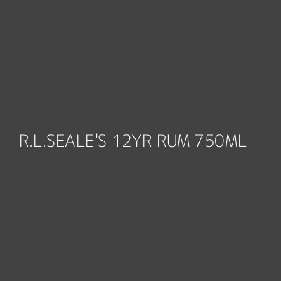 Product R.L.SEALE'S 12YR RUM 750ML