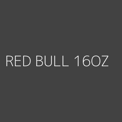 Product RED BULL 16OZ