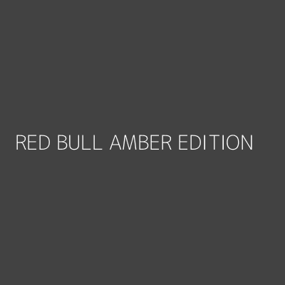 Product RED BULL AMBER EDITION