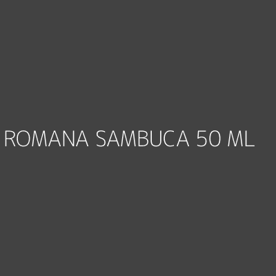 Product ROMANA SAMBUCA 50 ML