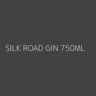 Product SILK ROAD GIN 750ML