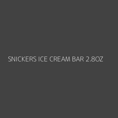 Product SNICKERS ICE CREAM BAR 2.8OZ