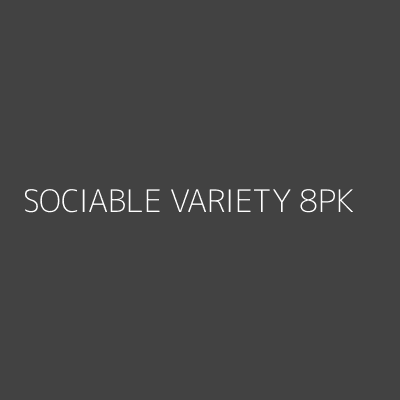 Product SOCIABLE VARIETY 8PK