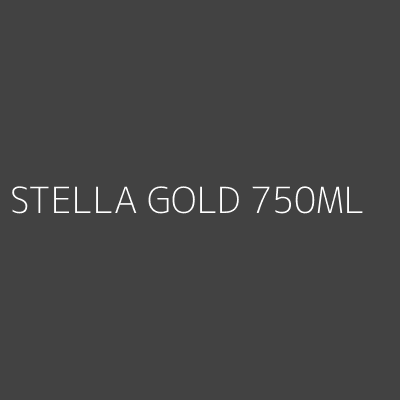 Product STELLA GOLD 750ML