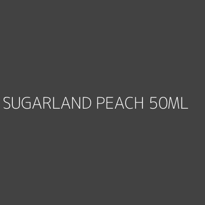 Product SUGARLAND PEACH 50ML