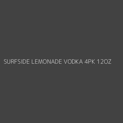 Product SURFSIDE LEMONADE VODKA 4PK 12OZ