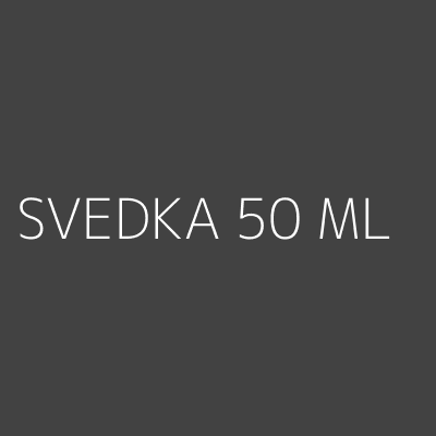 Product SVEDKA 50 ML
