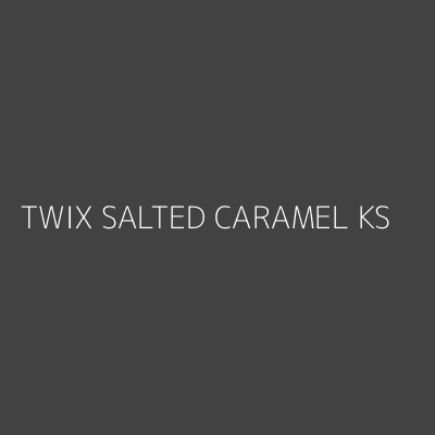 Product TWIX SALTED CARAMEL KS