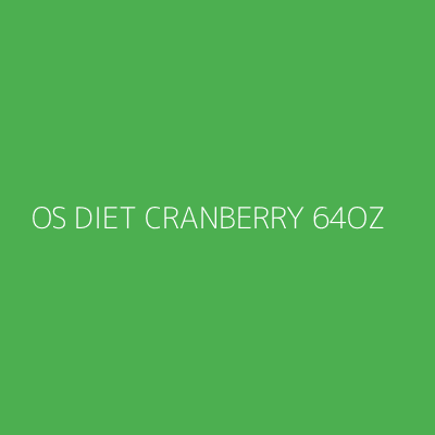 Product  OS DIET CRANBERRY 64OZ