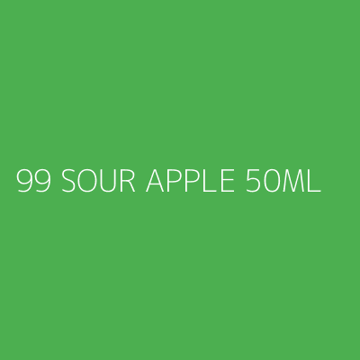 Product 99 SOUR APPLE 50ML