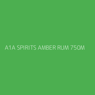 Product A1A SPIRITS AMBER RUM 750M