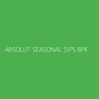 Product ABSOLUT SEASONAL SIPS 8PK