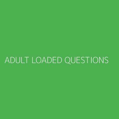 Product ADULT LOADED QUESTIONS