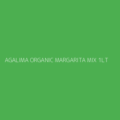 Product AGALIMA ORGANIC MARGARITA MIX 1LT