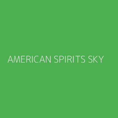 Product AMERICAN SPIRITS SKY