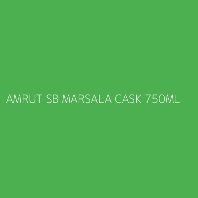 Product AMRUT SB MARSALA CASK 750ML