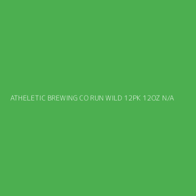 Product ATHELETIC BREWING CO RUN WILD 12PK 12OZ N/A