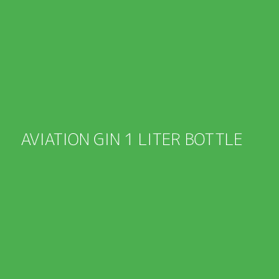 Product AVIATION GIN 1 LITER BOTTLE