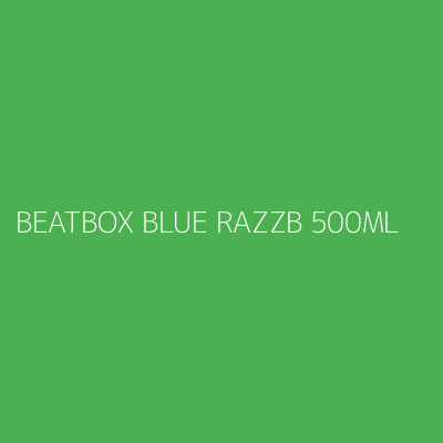 Product BEATBOX BLUE RAZZB 500ML