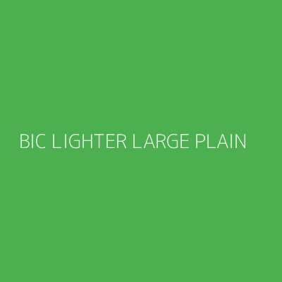 Product BIC LIGHTER LARGE PLAIN