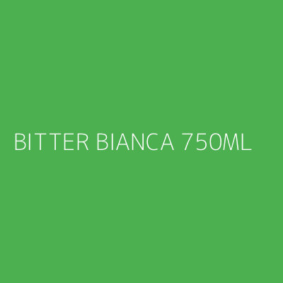 Product BITTER BIANCA 750ML